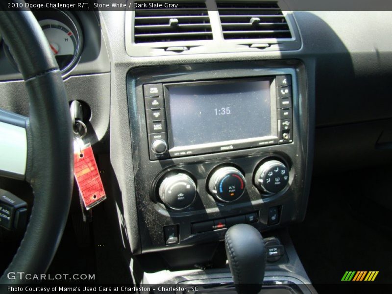 Stone White / Dark Slate Gray 2010 Dodge Challenger R/T