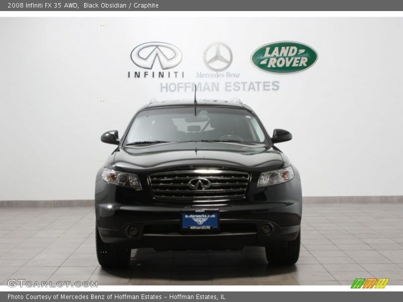 Black Obsidian / Graphite 2008 Infiniti FX 35 AWD