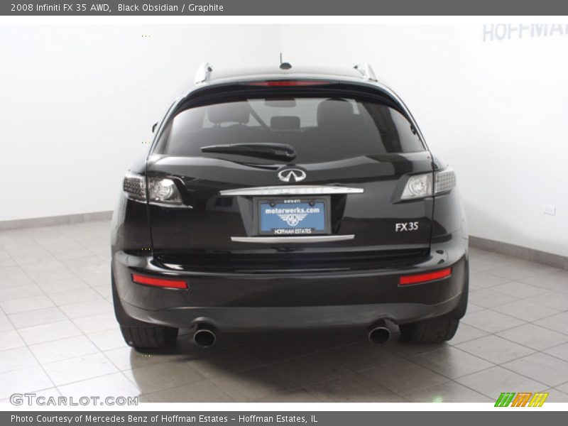 Black Obsidian / Graphite 2008 Infiniti FX 35 AWD