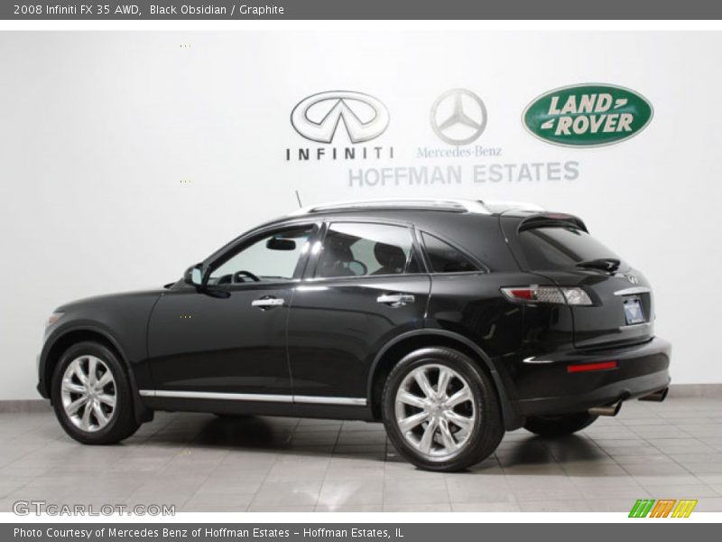 Black Obsidian / Graphite 2008 Infiniti FX 35 AWD