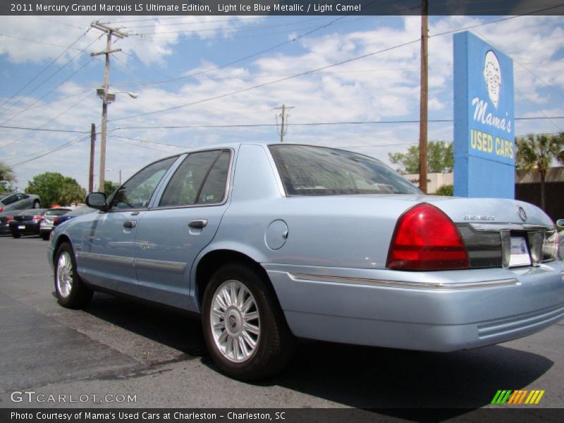 Light Ice Blue Metallic / Light Camel 2011 Mercury Grand Marquis LS Ultimate Edition