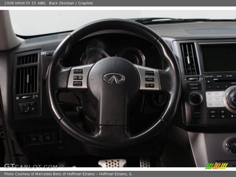 Black Obsidian / Graphite 2008 Infiniti FX 35 AWD