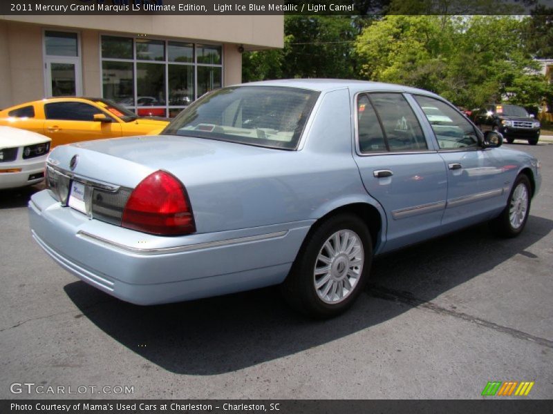 Light Ice Blue Metallic / Light Camel 2011 Mercury Grand Marquis LS Ultimate Edition