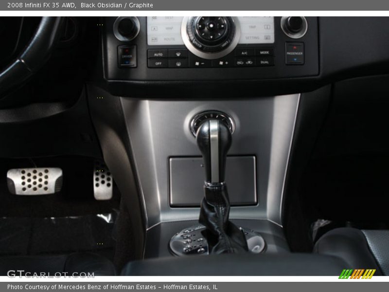 Black Obsidian / Graphite 2008 Infiniti FX 35 AWD