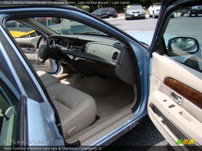 Light Ice Blue Metallic / Light Camel 2011 Mercury Grand Marquis LS Ultimate Edition