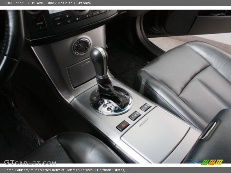 Black Obsidian / Graphite 2008 Infiniti FX 35 AWD
