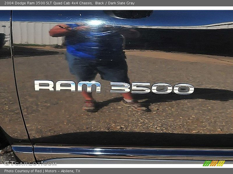 Black / Dark Slate Gray 2004 Dodge Ram 3500 SLT Quad Cab 4x4 Chassis