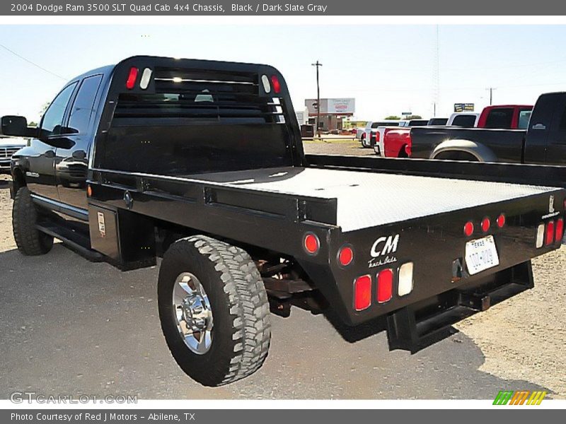 Black / Dark Slate Gray 2004 Dodge Ram 3500 SLT Quad Cab 4x4 Chassis