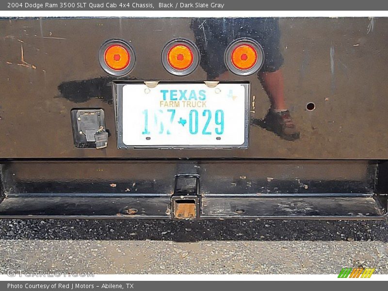Black / Dark Slate Gray 2004 Dodge Ram 3500 SLT Quad Cab 4x4 Chassis