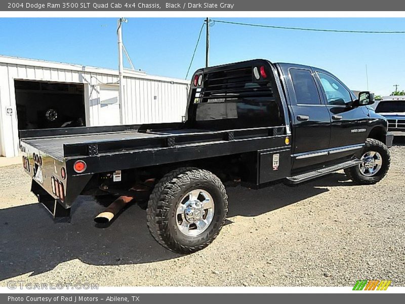Black / Dark Slate Gray 2004 Dodge Ram 3500 SLT Quad Cab 4x4 Chassis