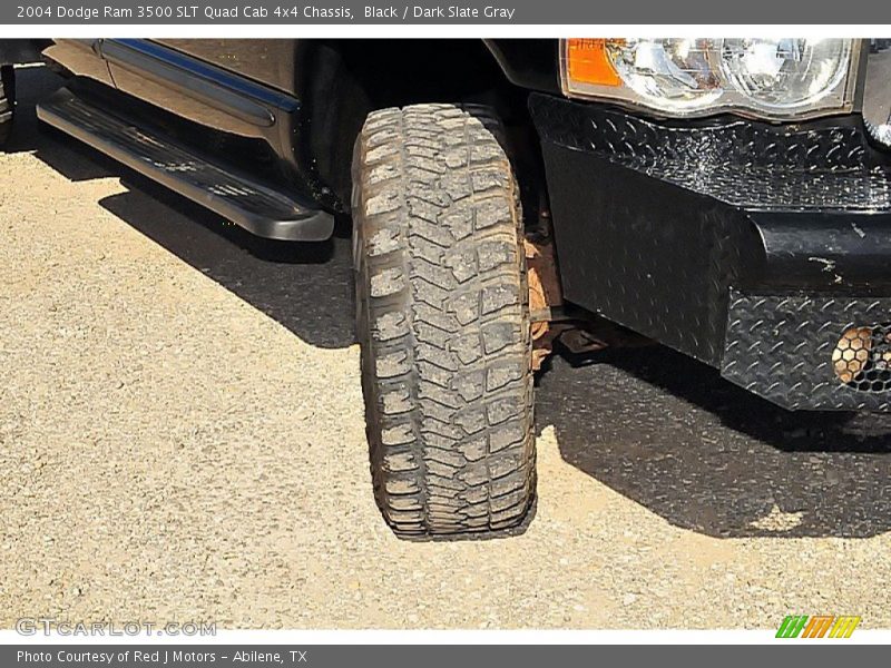 Black / Dark Slate Gray 2004 Dodge Ram 3500 SLT Quad Cab 4x4 Chassis