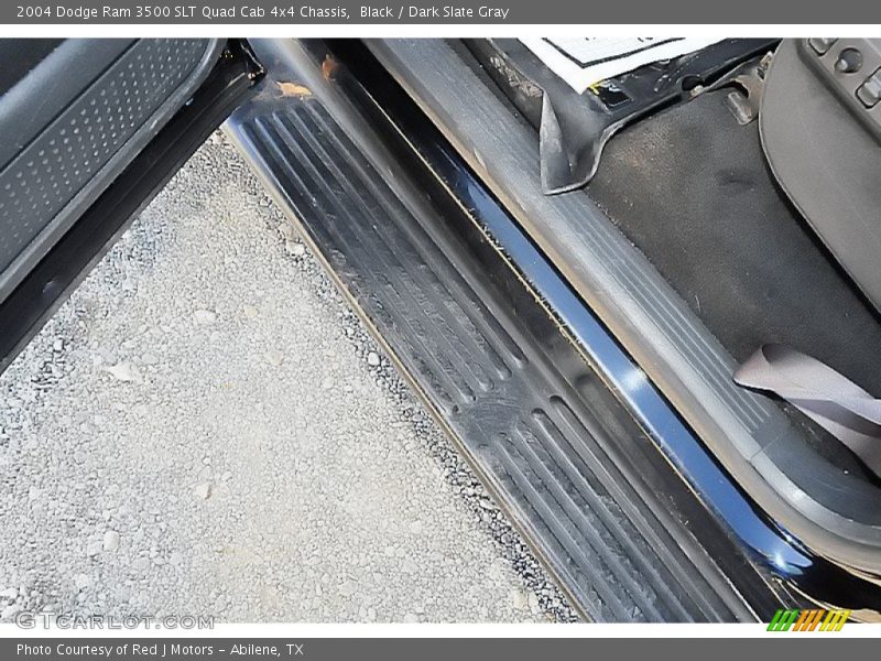 Black / Dark Slate Gray 2004 Dodge Ram 3500 SLT Quad Cab 4x4 Chassis