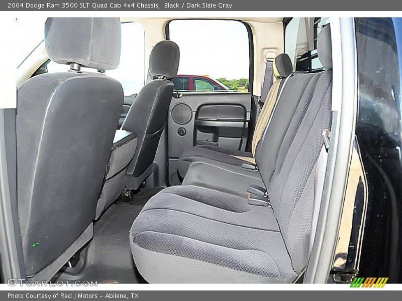 Black / Dark Slate Gray 2004 Dodge Ram 3500 SLT Quad Cab 4x4 Chassis