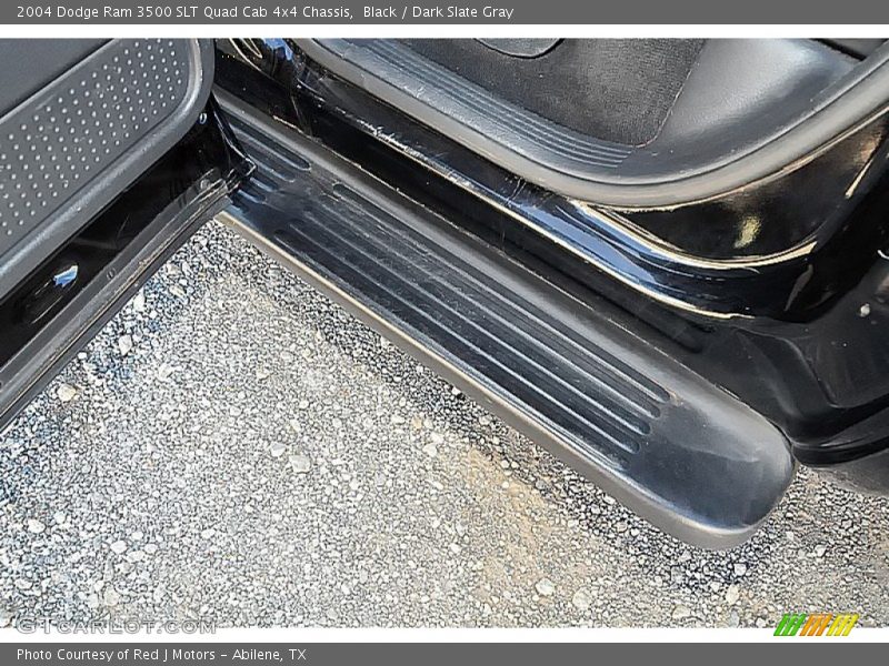 Black / Dark Slate Gray 2004 Dodge Ram 3500 SLT Quad Cab 4x4 Chassis