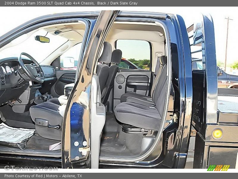 Black / Dark Slate Gray 2004 Dodge Ram 3500 SLT Quad Cab 4x4 Chassis