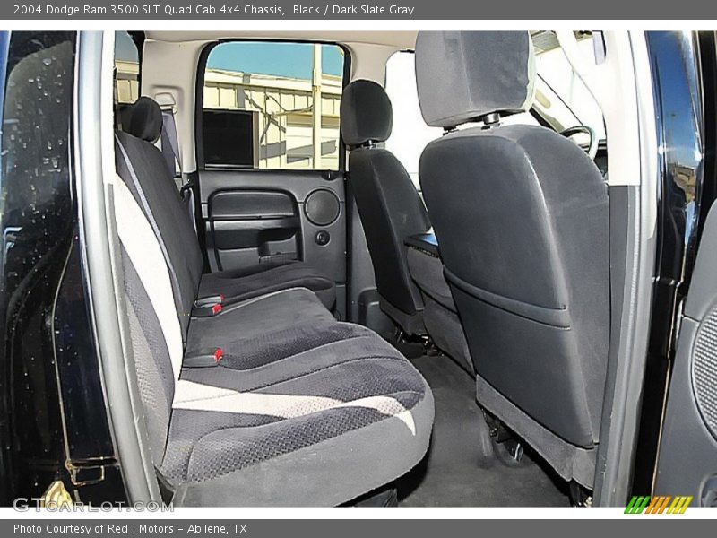 Black / Dark Slate Gray 2004 Dodge Ram 3500 SLT Quad Cab 4x4 Chassis