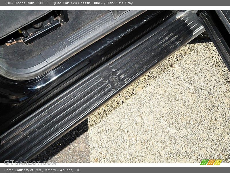 Black / Dark Slate Gray 2004 Dodge Ram 3500 SLT Quad Cab 4x4 Chassis