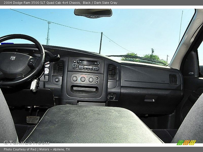 Black / Dark Slate Gray 2004 Dodge Ram 3500 SLT Quad Cab 4x4 Chassis