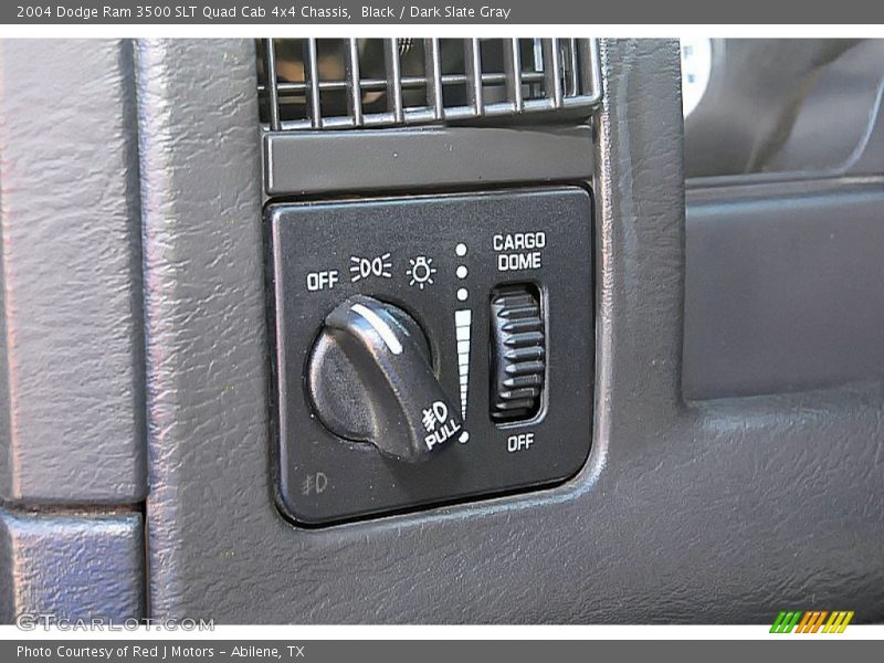 Black / Dark Slate Gray 2004 Dodge Ram 3500 SLT Quad Cab 4x4 Chassis