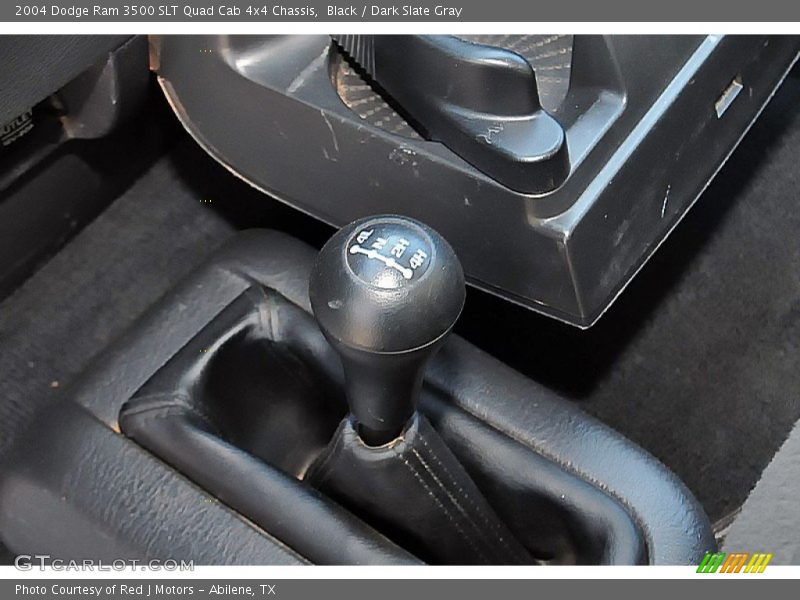 Black / Dark Slate Gray 2004 Dodge Ram 3500 SLT Quad Cab 4x4 Chassis