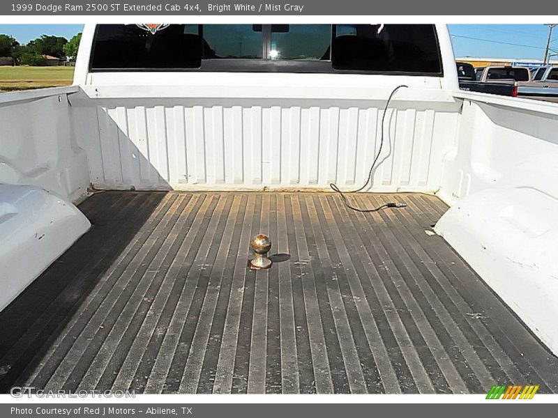 Bright White / Mist Gray 1999 Dodge Ram 2500 ST Extended Cab 4x4
