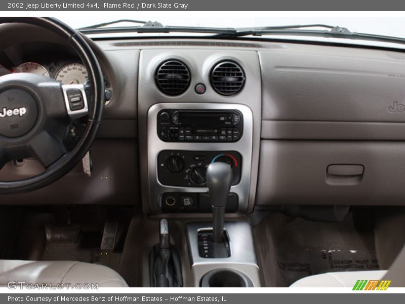 Flame Red / Dark Slate Gray 2002 Jeep Liberty Limited 4x4