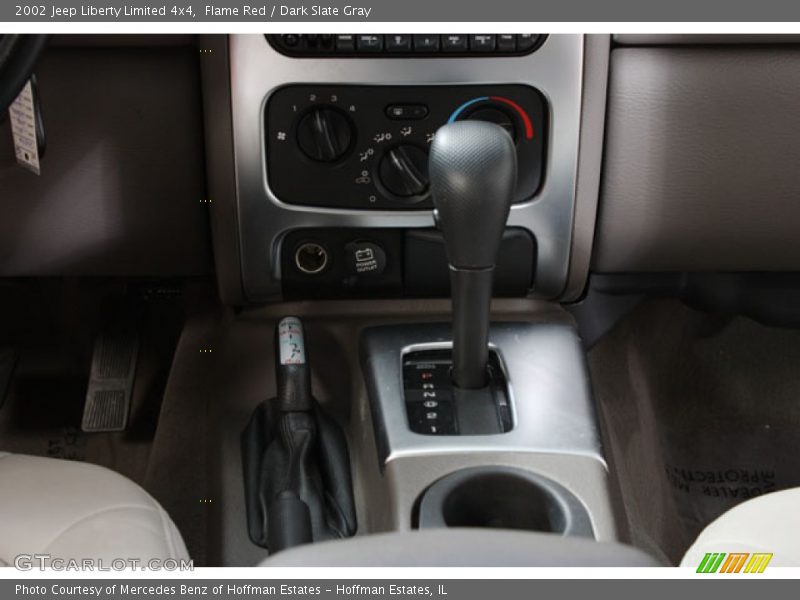 Flame Red / Dark Slate Gray 2002 Jeep Liberty Limited 4x4
