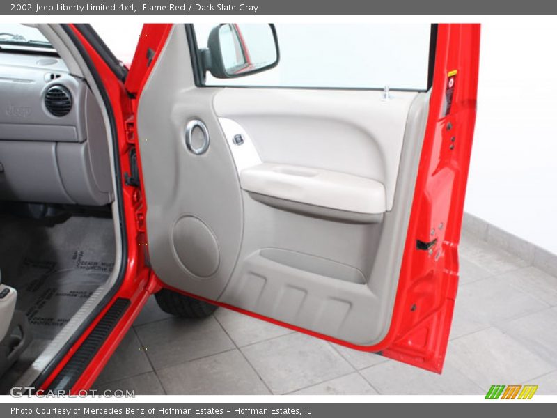 Flame Red / Dark Slate Gray 2002 Jeep Liberty Limited 4x4