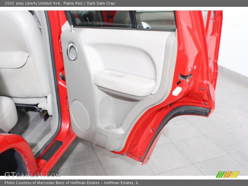 Flame Red / Dark Slate Gray 2002 Jeep Liberty Limited 4x4