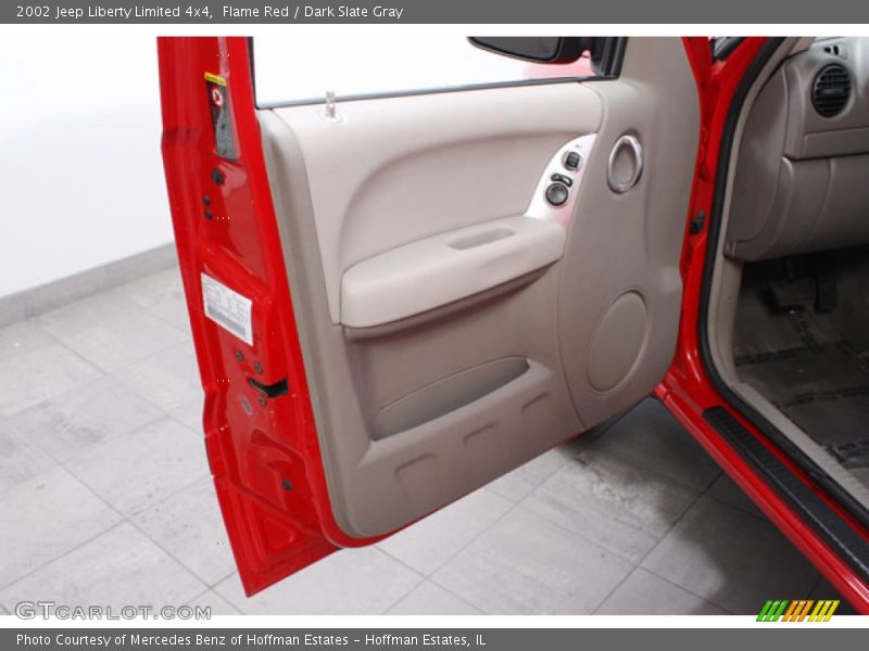 Flame Red / Dark Slate Gray 2002 Jeep Liberty Limited 4x4
