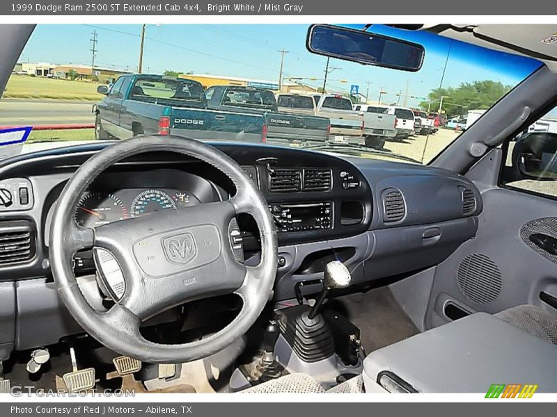 Dashboard of 1999 Ram 2500 ST Extended Cab 4x4