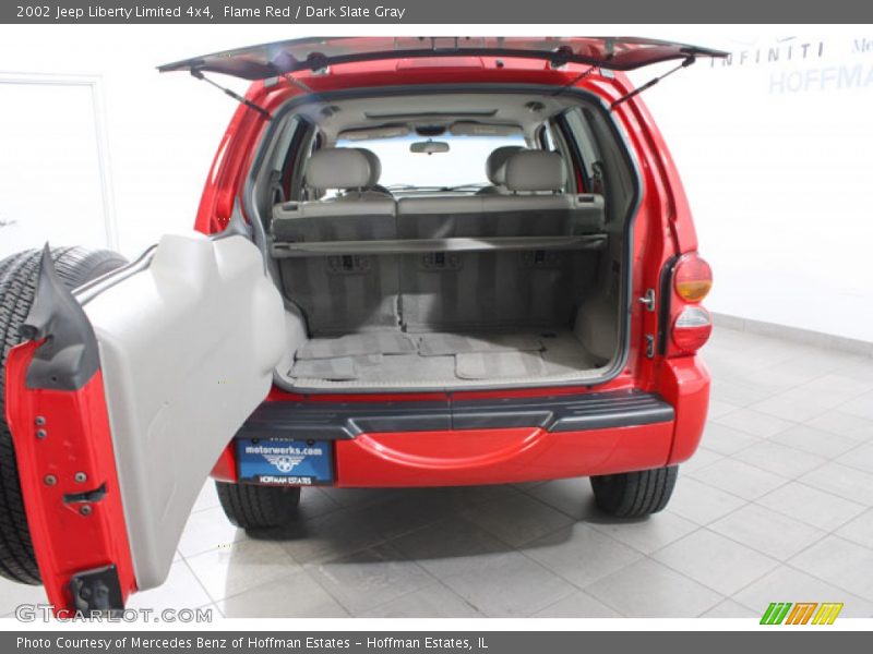 Flame Red / Dark Slate Gray 2002 Jeep Liberty Limited 4x4