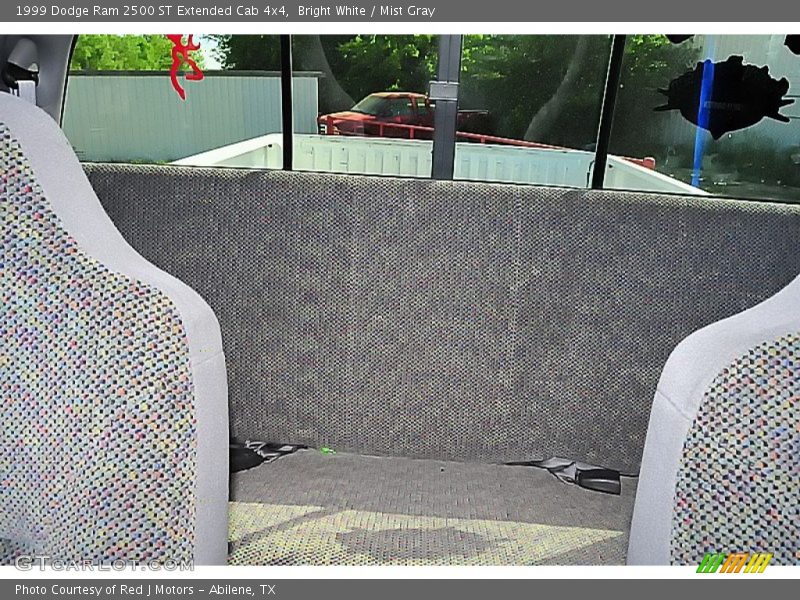 Bright White / Mist Gray 1999 Dodge Ram 2500 ST Extended Cab 4x4