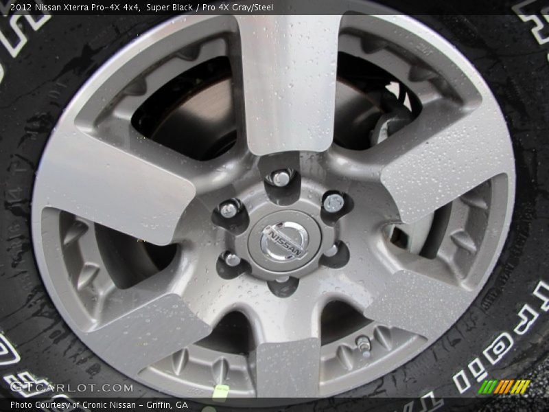 Super Black / Pro 4X Gray/Steel 2012 Nissan Xterra Pro-4X 4x4