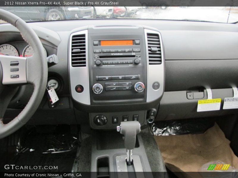 Super Black / Pro 4X Gray/Steel 2012 Nissan Xterra Pro-4X 4x4