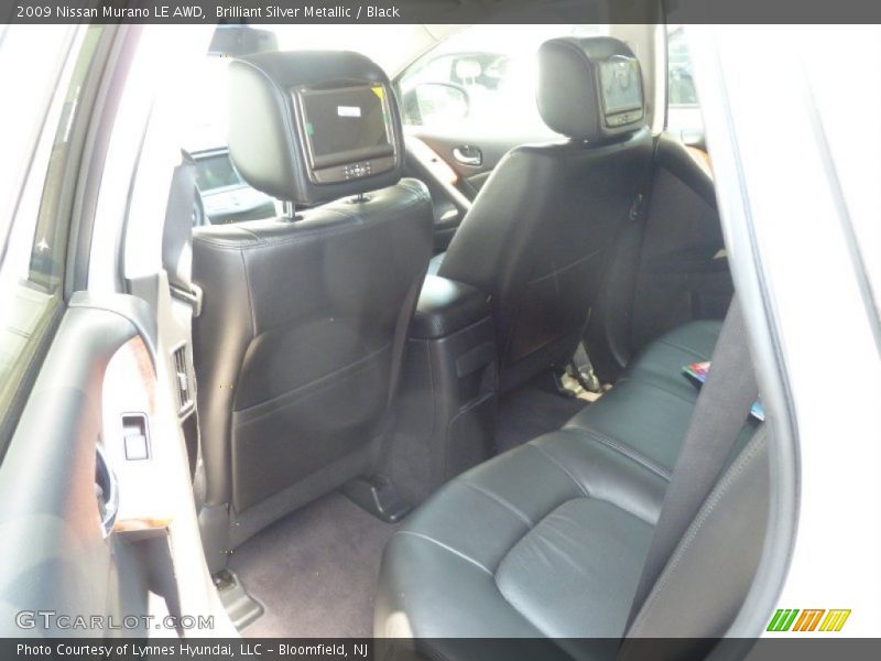 Brilliant Silver Metallic / Black 2009 Nissan Murano LE AWD
