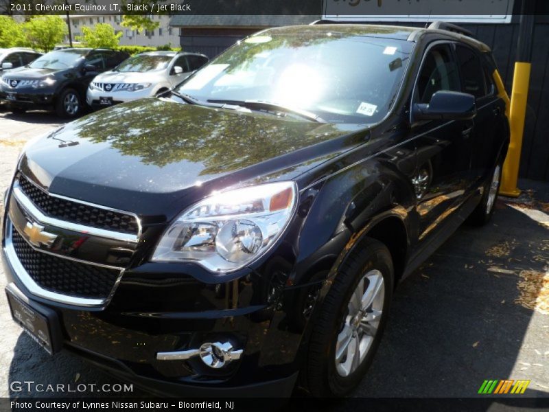 Black / Jet Black 2011 Chevrolet Equinox LT