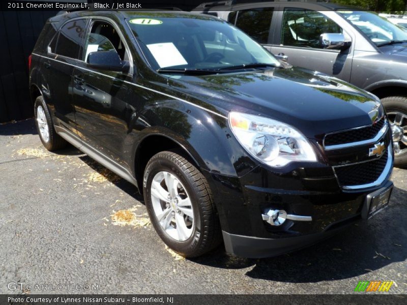 Black / Jet Black 2011 Chevrolet Equinox LT