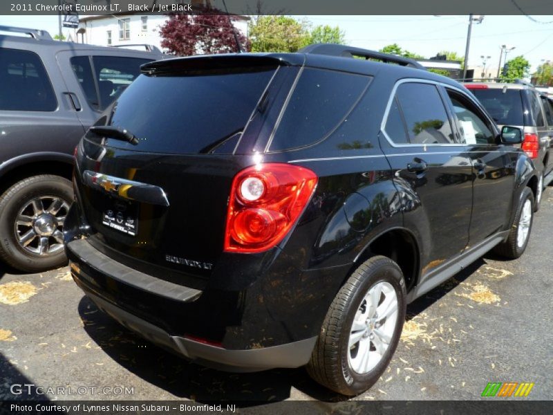 Black / Jet Black 2011 Chevrolet Equinox LT