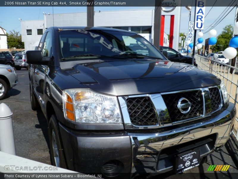 Smoke Gray / Graphite/Titanium 2006 Nissan Titan SE King Cab 4x4