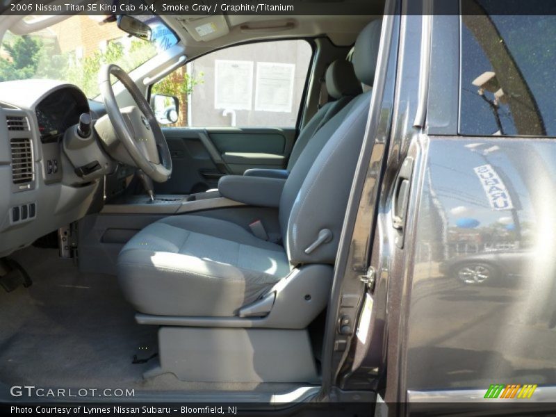Smoke Gray / Graphite/Titanium 2006 Nissan Titan SE King Cab 4x4