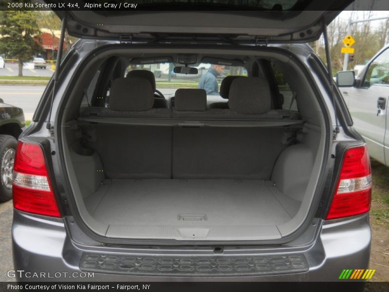 Alpine Gray / Gray 2008 Kia Sorento LX 4x4