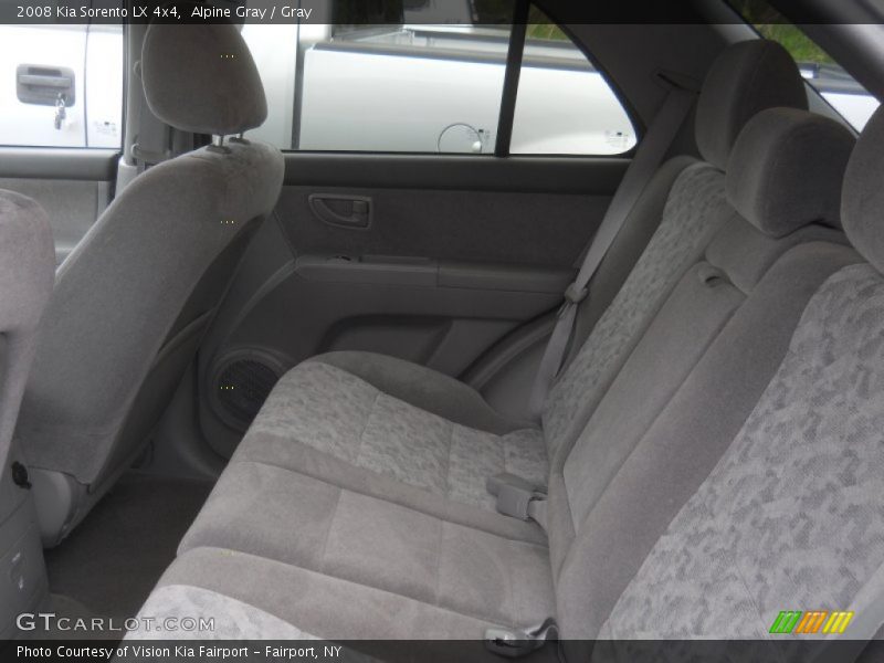Alpine Gray / Gray 2008 Kia Sorento LX 4x4