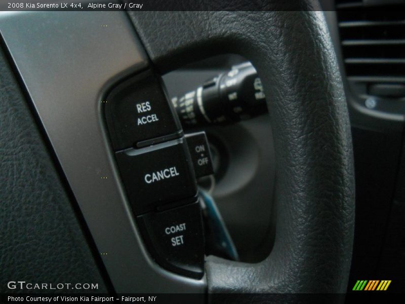 Alpine Gray / Gray 2008 Kia Sorento LX 4x4
