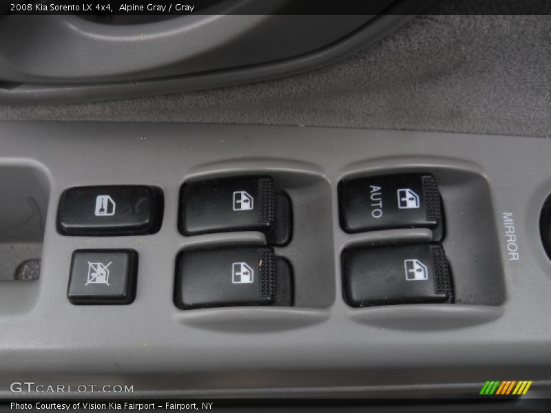 Alpine Gray / Gray 2008 Kia Sorento LX 4x4