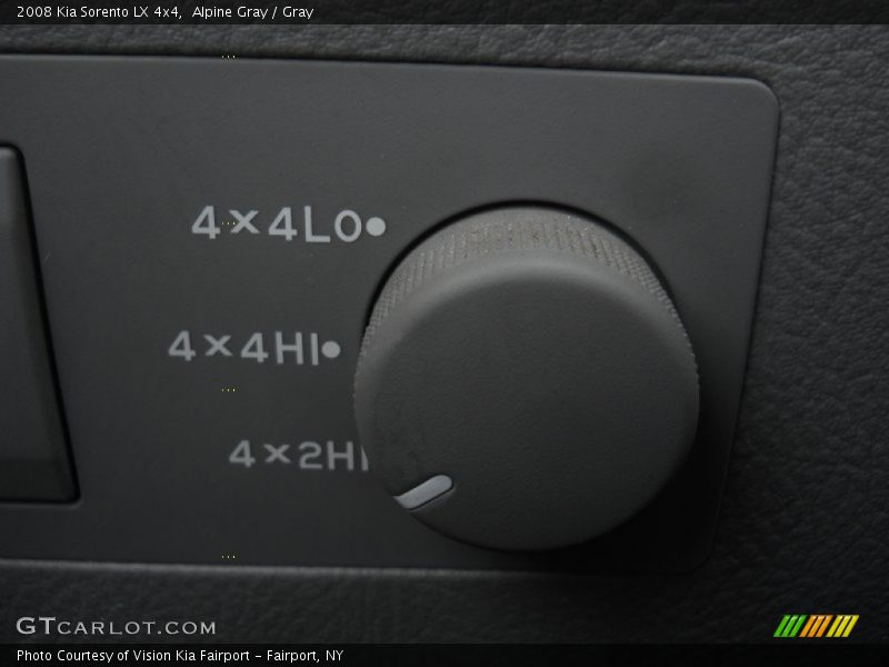 Alpine Gray / Gray 2008 Kia Sorento LX 4x4