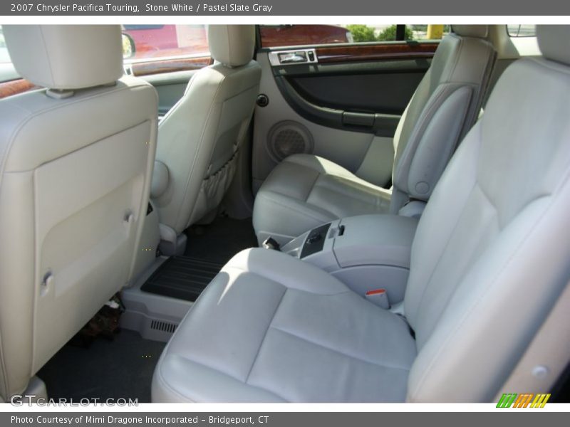 Stone White / Pastel Slate Gray 2007 Chrysler Pacifica Touring