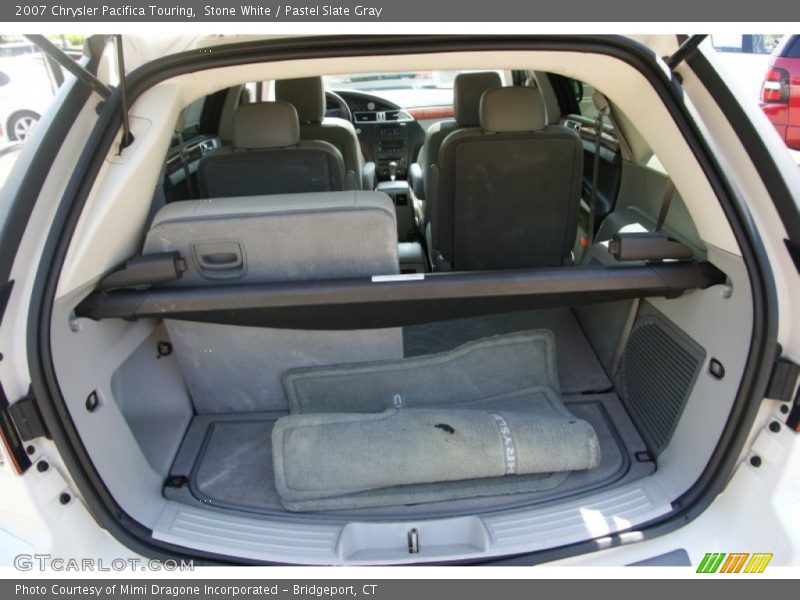 Stone White / Pastel Slate Gray 2007 Chrysler Pacifica Touring