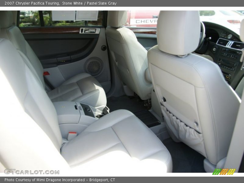 Stone White / Pastel Slate Gray 2007 Chrysler Pacifica Touring