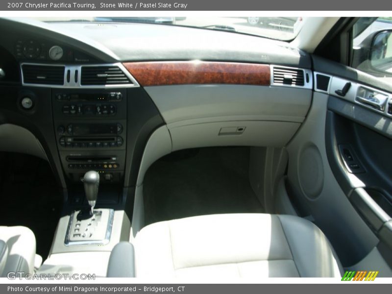 Stone White / Pastel Slate Gray 2007 Chrysler Pacifica Touring